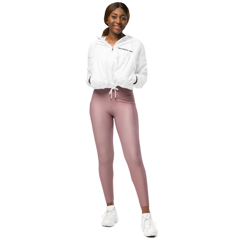 Queen Me cropped windbreaker