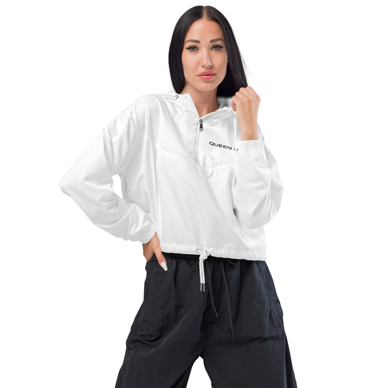 Queen Me cropped windbreaker