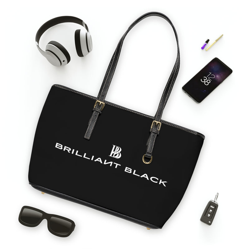 Brilliant Black Leather Shoulder Bag (Original Black)