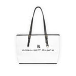 Brilliant Black Leather Shoulder Bag