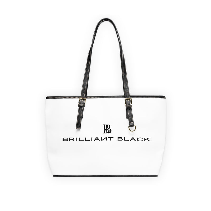 Brilliant Black Leather Shoulder Bag