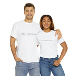 Brilliant Black Straight Logo Tee
