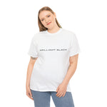 Brilliant Black Straight Logo Tee