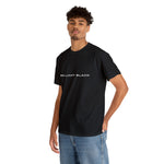 Brilliant Black Straight Logo Tee